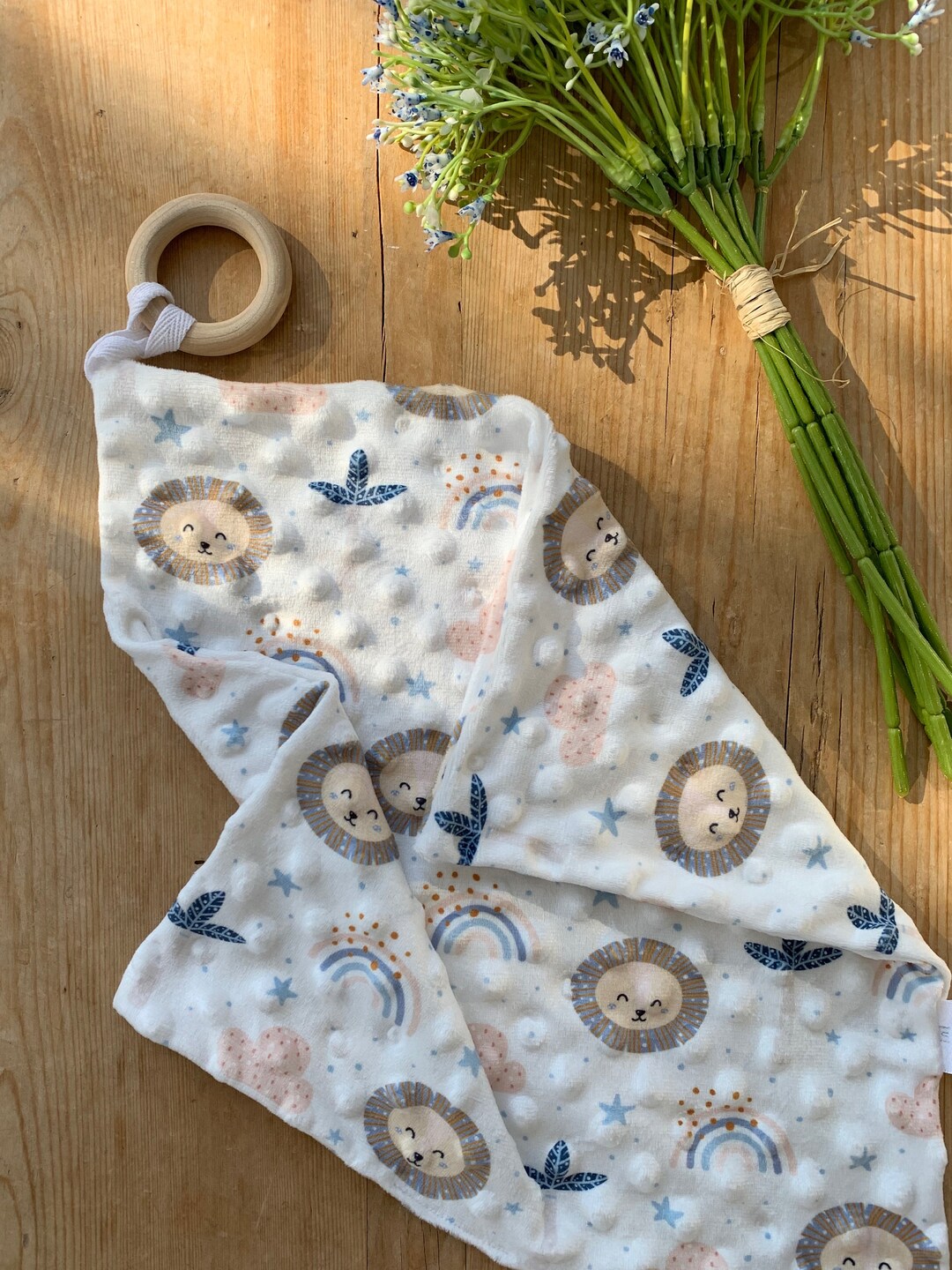 Baby Comforter/dummy Comforter/baby Lovey Blanket/baby Comfort Etsy UK