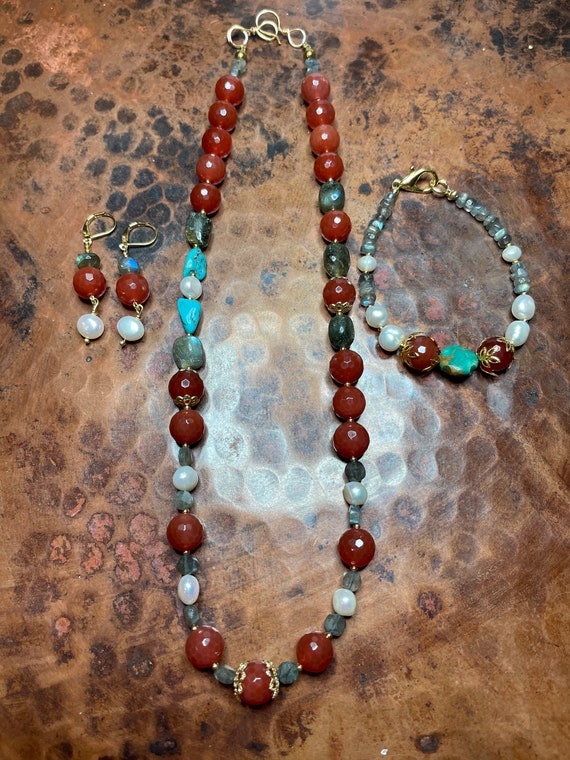 Artisan gemstone jewelry best sale