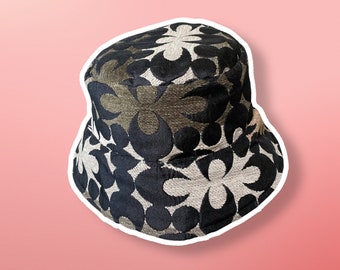 Trendy Bucket Hats Stylish Flower 