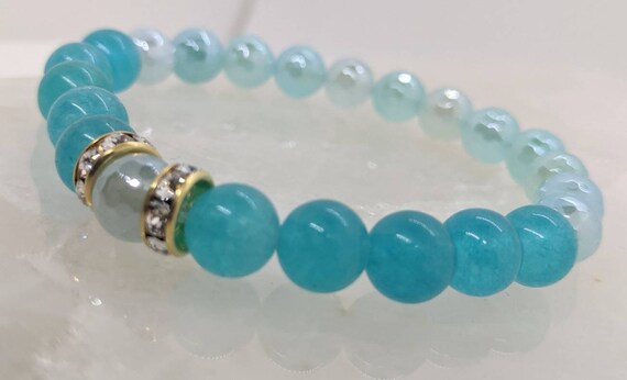 Jade and 2024 agate bracelet