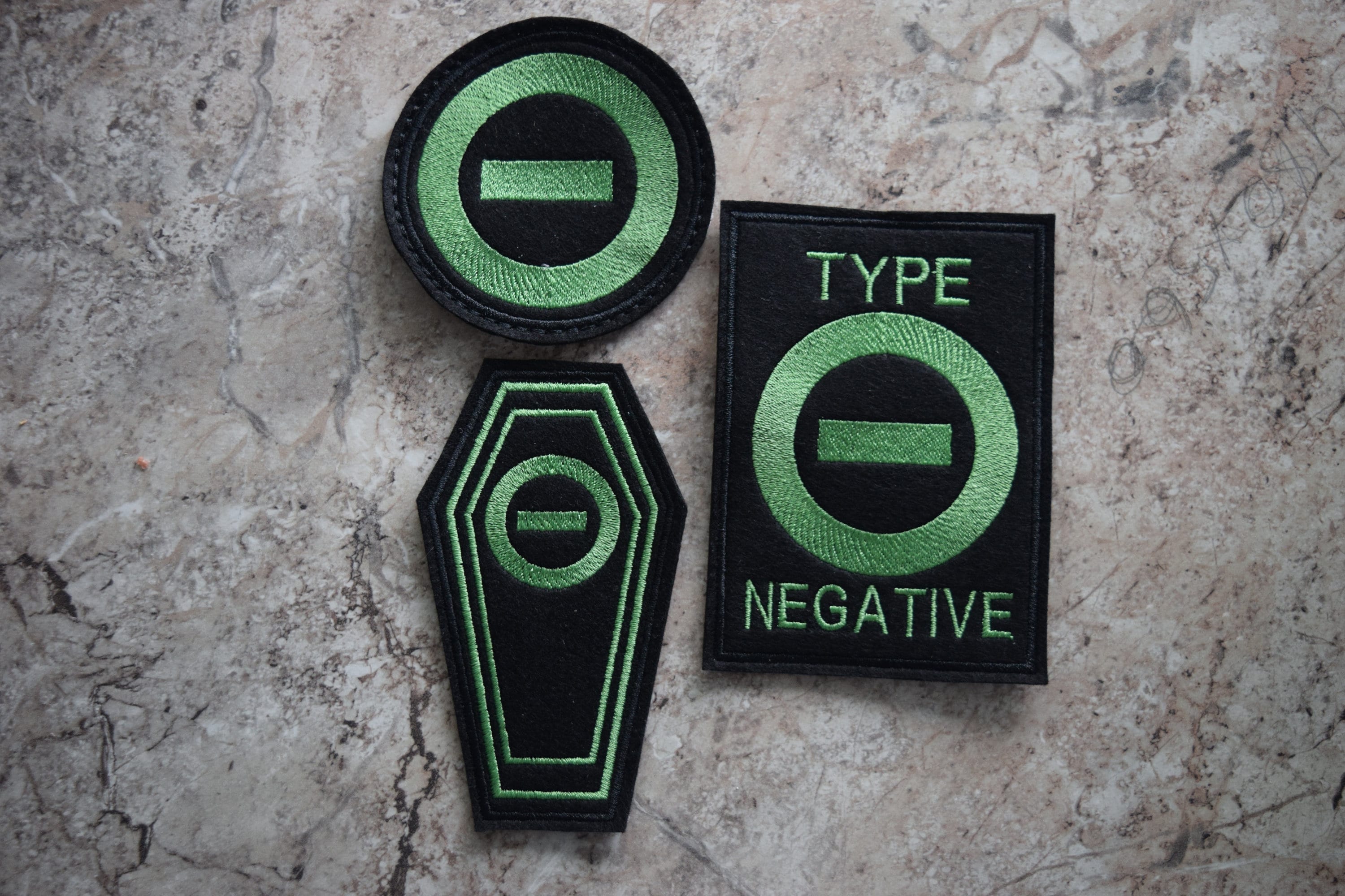 THERI0N Embroidered Patch Doom Gothic Metal