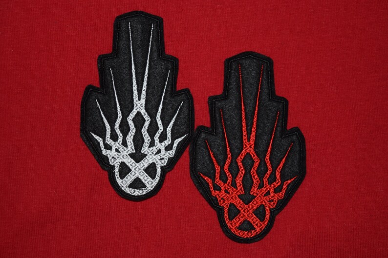 StaticX patch Band Embroidered logo Industrial metal nu metal Etsy