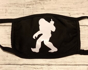 Bigfoot Face Mask | Etsy
