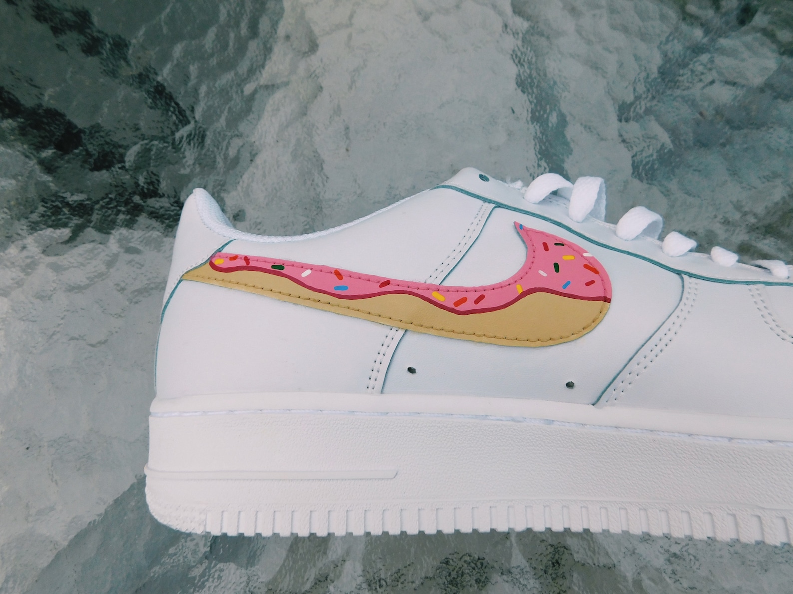 donut custom air force 1
