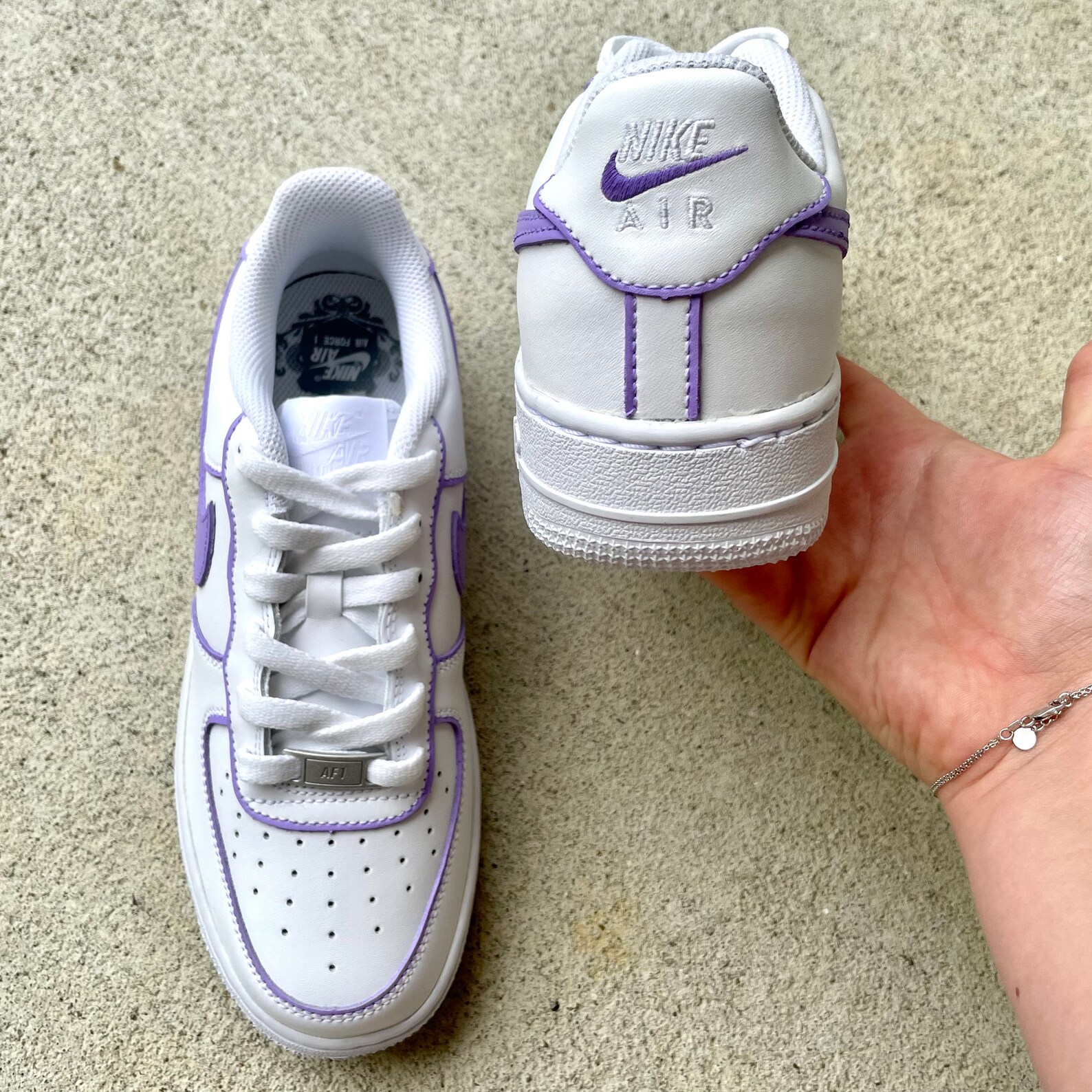 air force 1 violet lilac