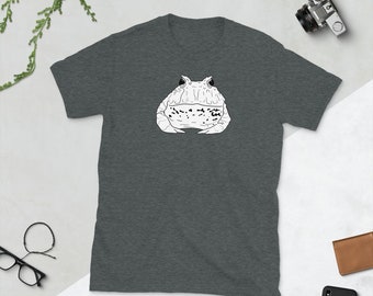 Pac Man Frog Shirt, Pac Man Frog Gift, Amphibian Shirt, Herpetologist Shirt, Herpetologist Gift, Short-Sleeve Unisex T-Shirt