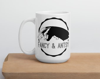 Fancy and Antsy Anteater Mug, Anteater Coffee Cup, Zookeeper Mug