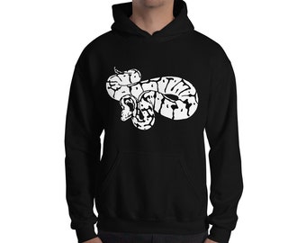 Kugel Python Hoodie, Schlange Hoodie, Unisex Hoodie