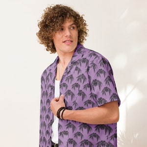 Jumping Spider Shirt, Unisex button shirt, Gift