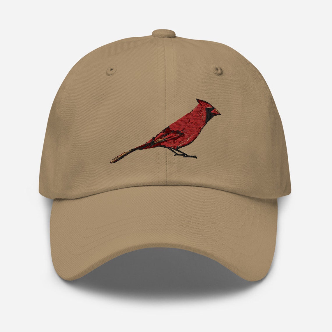 Cardinal Hat Dad Hat Bird Hat Etsy