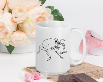Weevil Mug, Weevil Coffee Cup, Weevil Gift, Insect, Bug