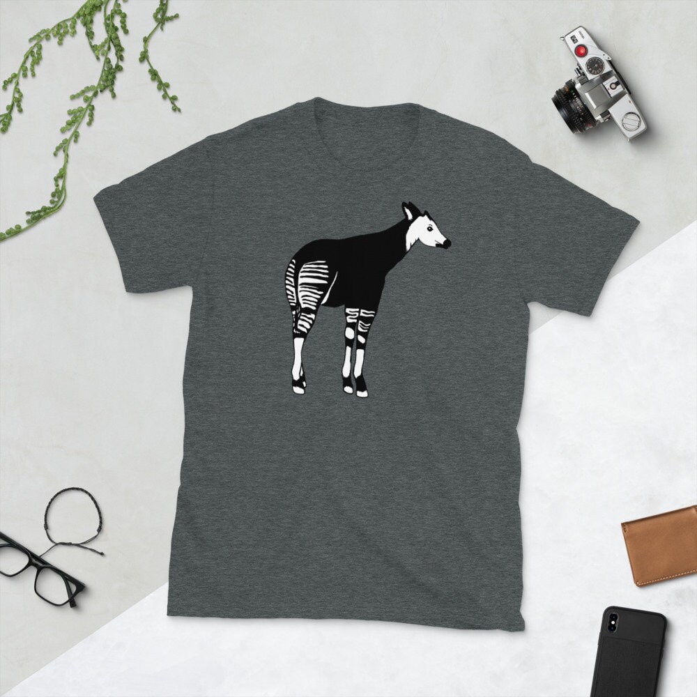 Okapi Shirt, Okapi Gift, Okapi Keeper, Short-Sleeve unisex T-Shirt