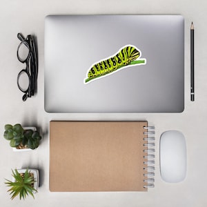 Caterpillar Sticker, Bubble-free stickerstickers