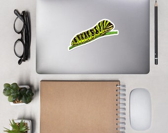 Caterpillar Sticker, Bubble-free stickerstickers