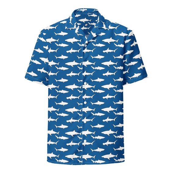 トップス Shark Aloha Shirt DAN Shark Aloha Shirt – DAN