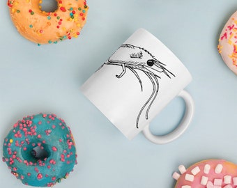 Shrimp Mug, Shrimp Coffee Cup