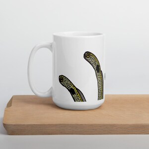 Garden Eel Mug, Garden Eel Coffee Cup