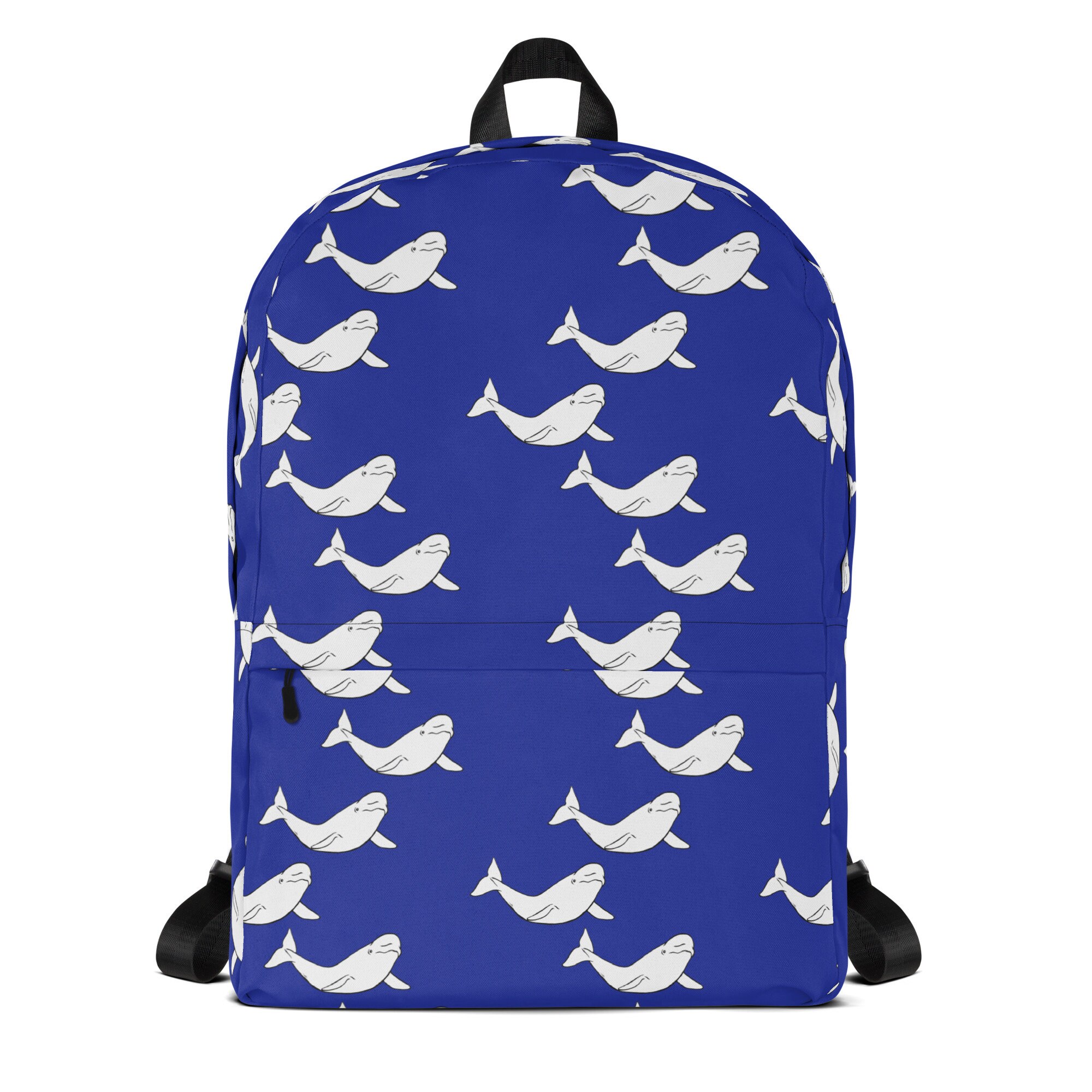 Beluga Whale Backpack, Bookbag, Cetacean, Gift - Etsy