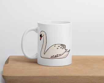Swan Mug, Swan Coffee Cup