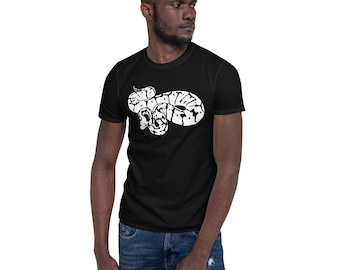 Ball Python Shirt, Schlange Shirt, Ball Python Geschenk, Schlange Geschenk, Kurzarm Unisex T-Shirt