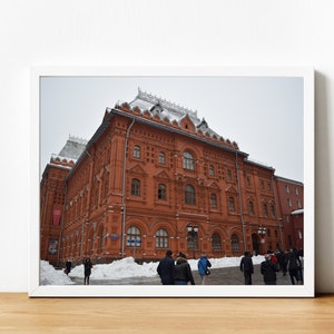 Red Square in Moscow Printable Wall Art, Digital Download