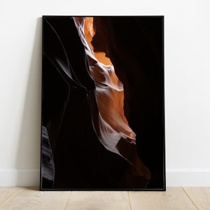 Slot Canyon druckbare Wandkunst, digitaler Download
