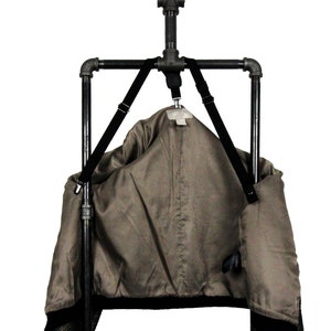 EXPLORE THE UNKNOWN Jacket Straps-Hands-free jacket carrier. Adjustable Lightweight.One Size Fits Adult & Kid (By Hyperexist)