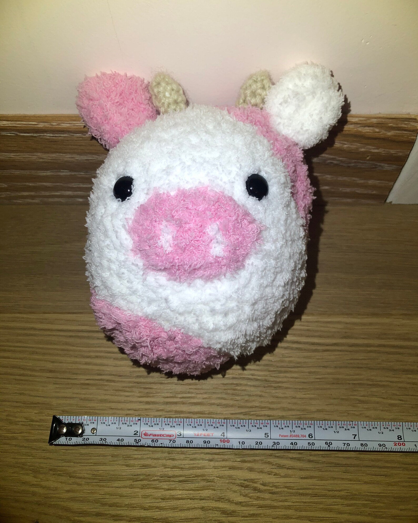 Crochet Fluffy Squishmallow Cow / Amigurumi Soft Plush Etsy