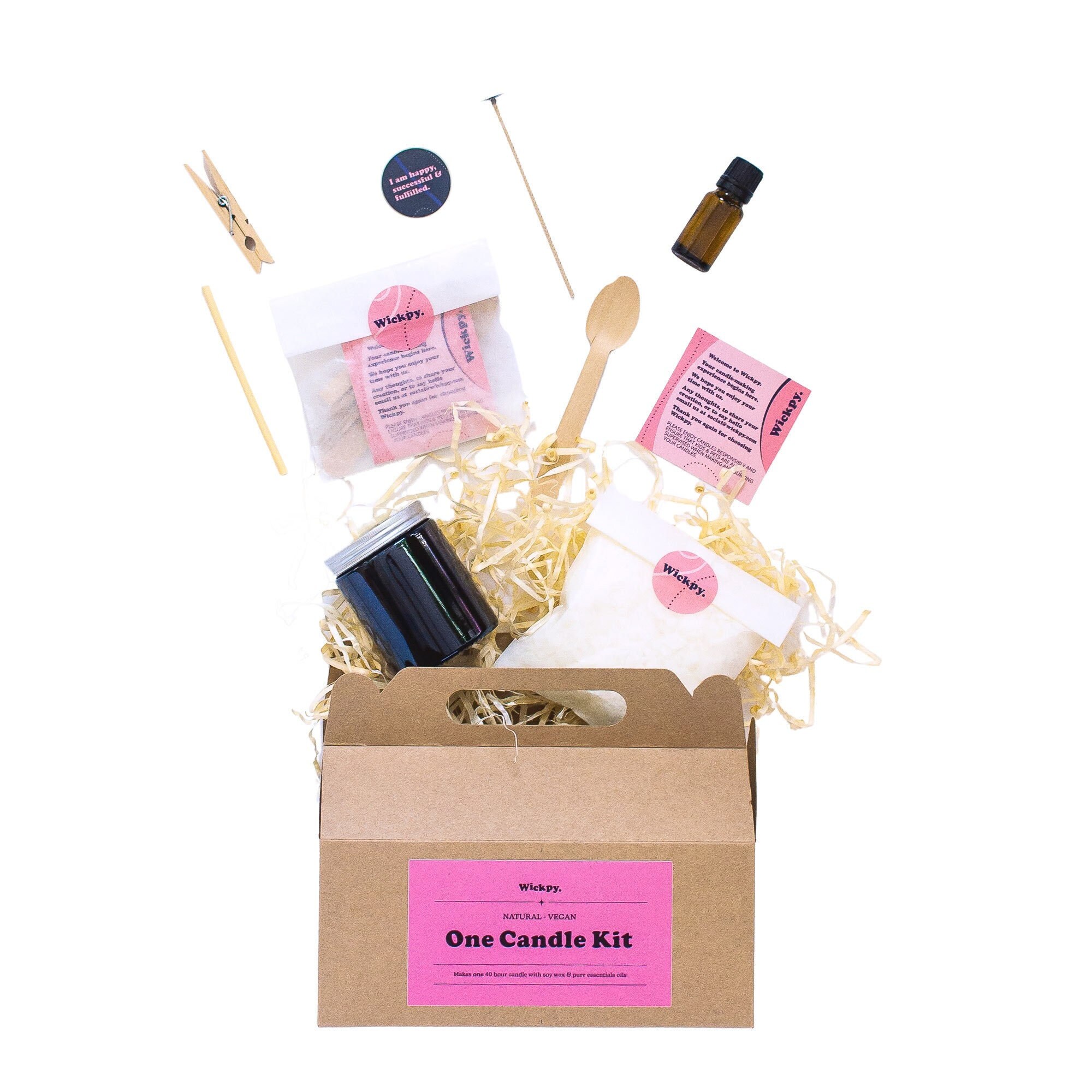 Candle Making Starter Kit Ecofriendly Vegan Soy Craft Kit Etsy UK