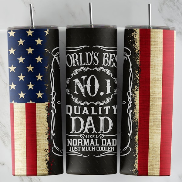 American Flag Worlds Best Dad, Fathers Day, Ready to press transfer, NOT A DIGITAL, sublimation tumbler transfer, tumbler transfers