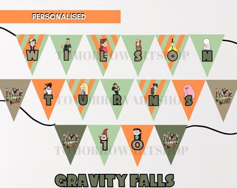 Gravity Falls Food Etsy El gravity falls de la serie es una representacion de como alex se imaginaba que seria ese lugar. etsy