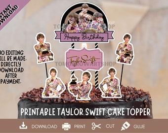 Taylor Swift Toppers Etsy