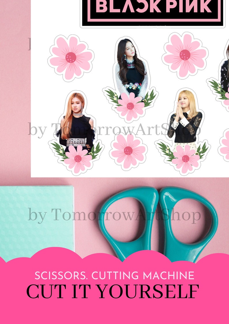 blackpink cake topper kpop cake topper lisa cake topper etsy