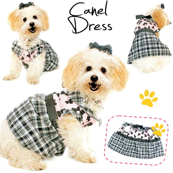 Dog Fashion Dress Pattern Etsy
