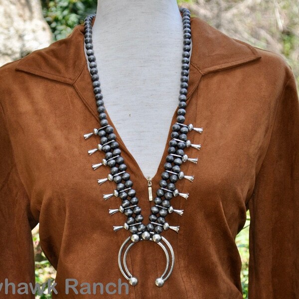 Squash Blossom Necklace Etsy