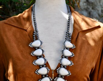 Squash blossom necklace boutique sale
