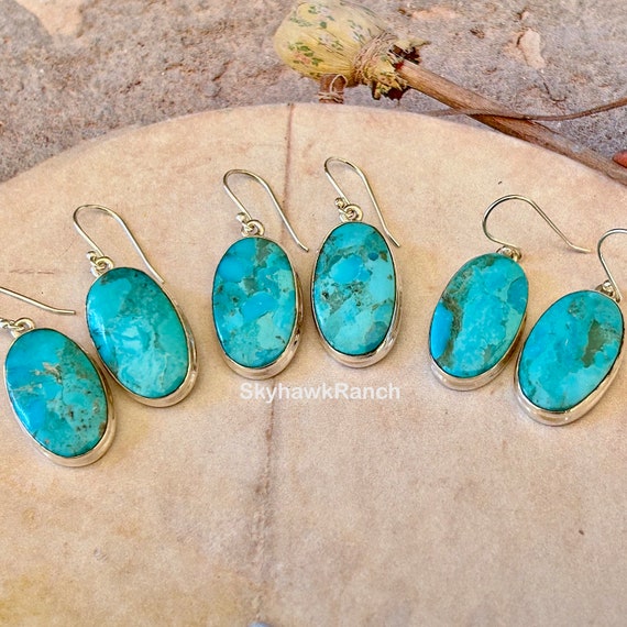 Studs Turquoise Earrings Filigree from Italy | Eredi Jovon Venice