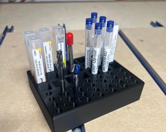 CNC-Bit-Organizer (3D STL File)