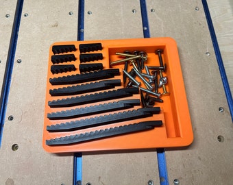 CNC Niederhalter set mit Gehäuse (3D STL File)