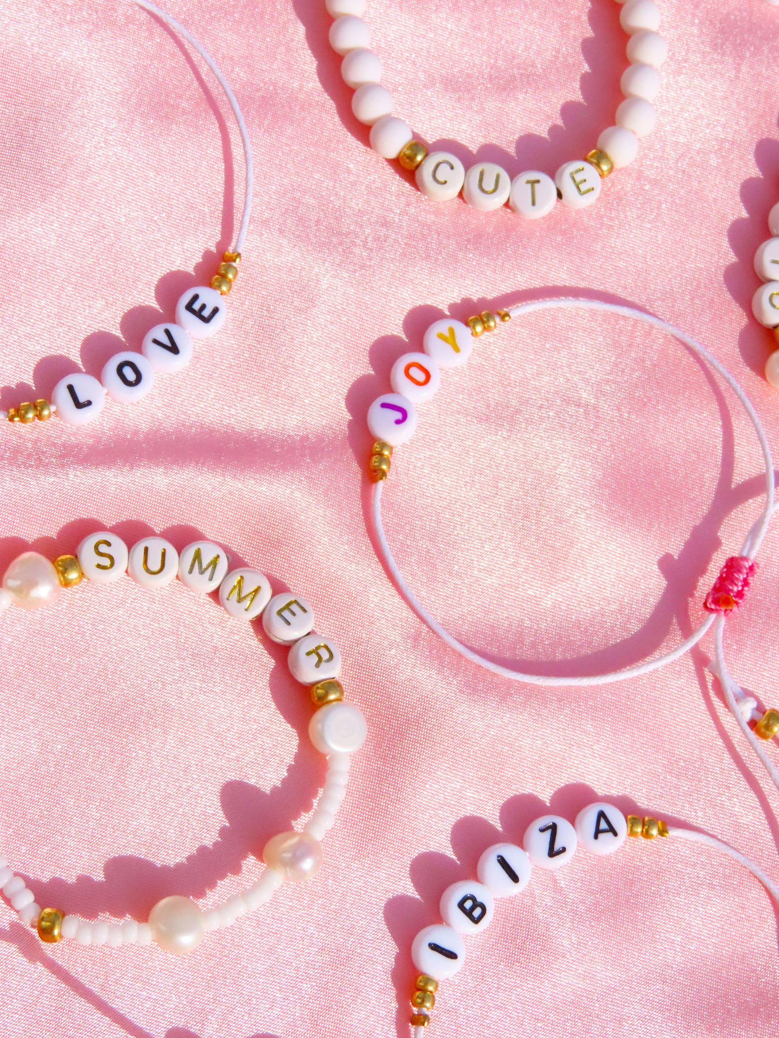 Personalized Letter Bead Bracelet Personalized Name Bracelet Etsy