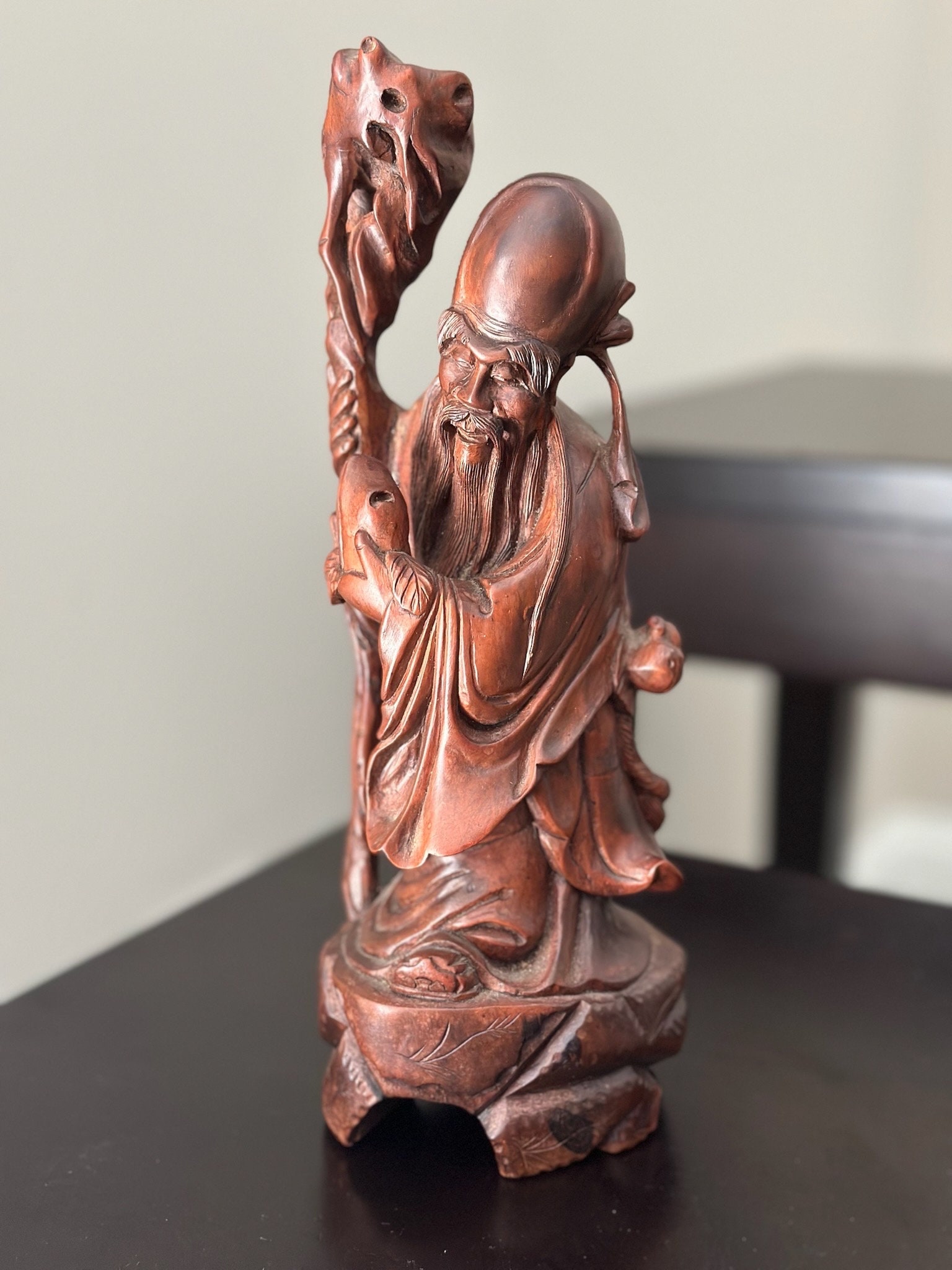 Wood Chinese God - Etsy