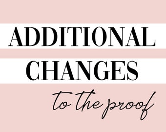 Add On - Additional Changes To The Proof