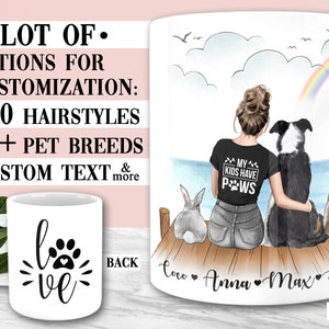 Custom Dog Mug Personalized Custom Pet Mug Personalized Dog Mom Mug Dog Lover Mug Dog Mom Gift For Dog Mom Dog Owner Mug Dog Owner Gift