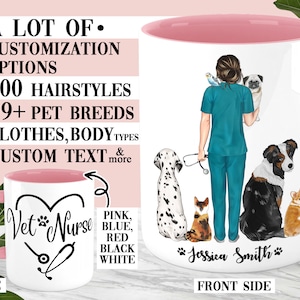 Custom Vet Nurse Mug Veterinary Nurse Mug Vet Nurse Graduation Gift Vet Nurse Gift Vet Nurse Mug Custom Vet Nurse Mug Custom Graduation Mug