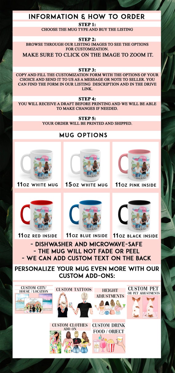 Best Friend Mug, Personalized Gift, Best Friend Gift, Gift  display picture 2
