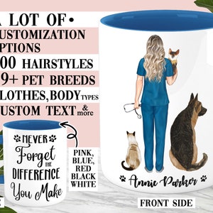 Custom Veterinarian Mug Custom Vet Mug Veterinary Graduation Gift Vet Tech Gift Vet Tech Mug Custom Veterinary Mug Custom Graduation Mug