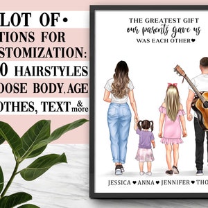 Personalized Siblings Portrait Custom Siblings Portrait Custom Sibling Gift Sibling Gift Custom Sisters Print Sibling Gift