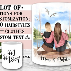 Custom Mom Mug Personalized Custom Mother Mug Personalized Mom Mug Custom Mothers Day Mug Personalized Mothers Day Mug Mom Mug From Daughter