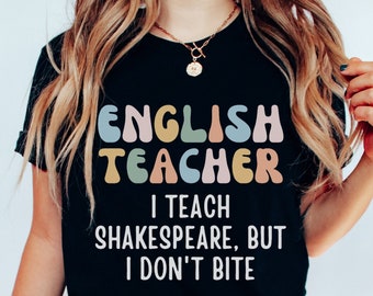 Funny English Teacher Shirt, English Literary Teacher Shirt, Funny Language Arts shirt, Funny Grammar Shirt, Punctuation Shirt