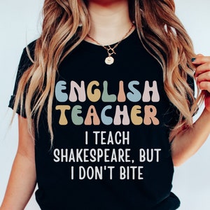 Funny English Teacher Shirt, English Literary Teacher Shirt, Funny Language Arts shirt, Funny Grammar Shirt, Punctuation Shirt
